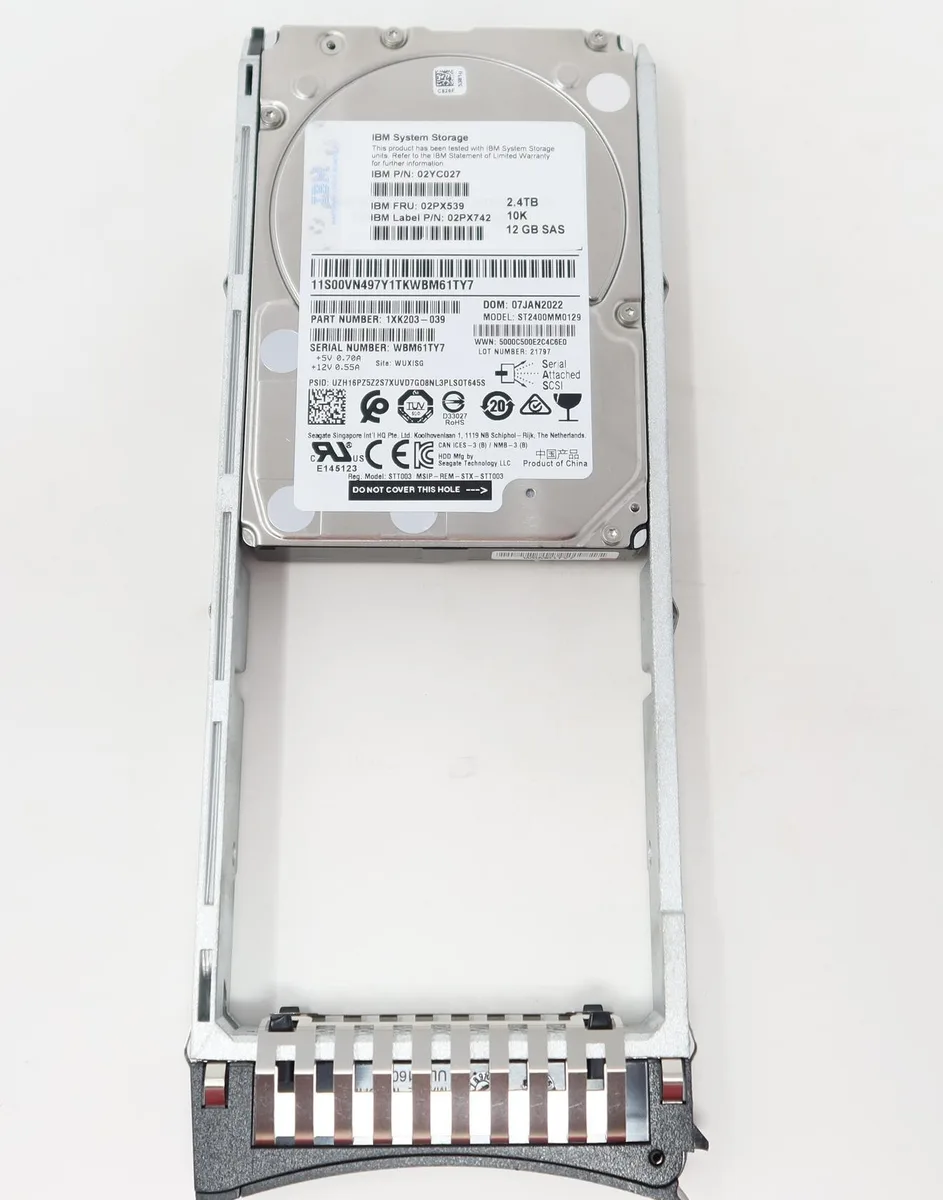 IBM IBM 02PX539 2.4TB 10000RPM 2.5" SAS 12Gb/s internal hard drive — product photo