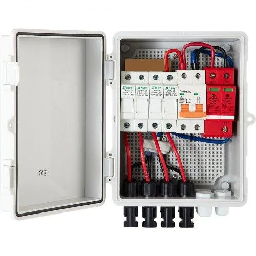 VEVOR VEVOR SP-HL-P202010-15A PV Combiner Box 4 String 15A Fuse 63A Breaker IP65 ABS — product photo