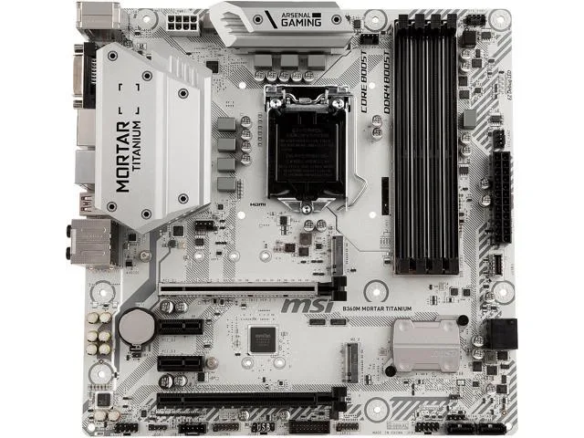 MSI MSI B360M MORTAR TITANIUM LGA 1151 Intel Motherboard — product photo