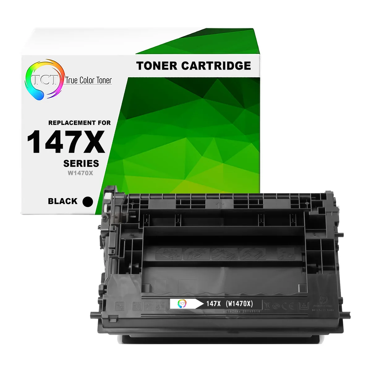 True Color Toner True Color Toner 147X W1470X Black High Yield toner cartridge 25200 pages — product photo