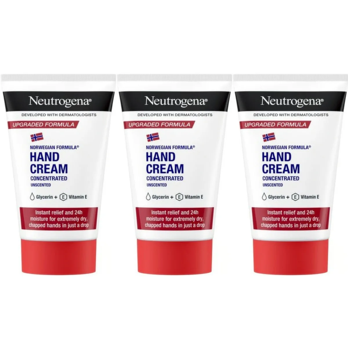 Neutrogena Corporation Neutrogena Corporation NEUT-HC-FORMUL-50.M-03 Hand Cream 50 ml 3-Pack — product photo