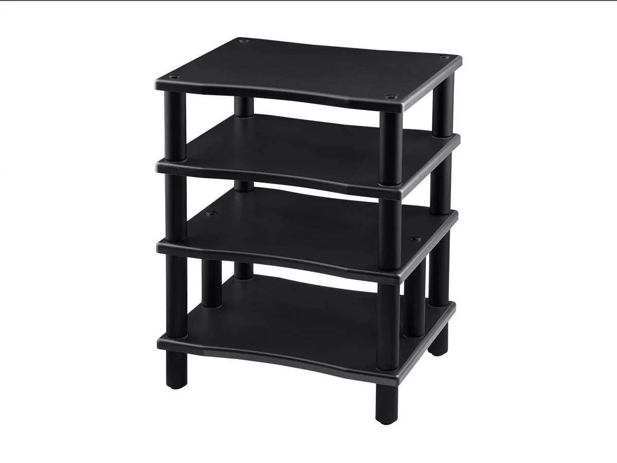 Monoprice Inc. Monoprice Inc. Monolith 4 Tier Audio Stand XL Black 139165 — product photo