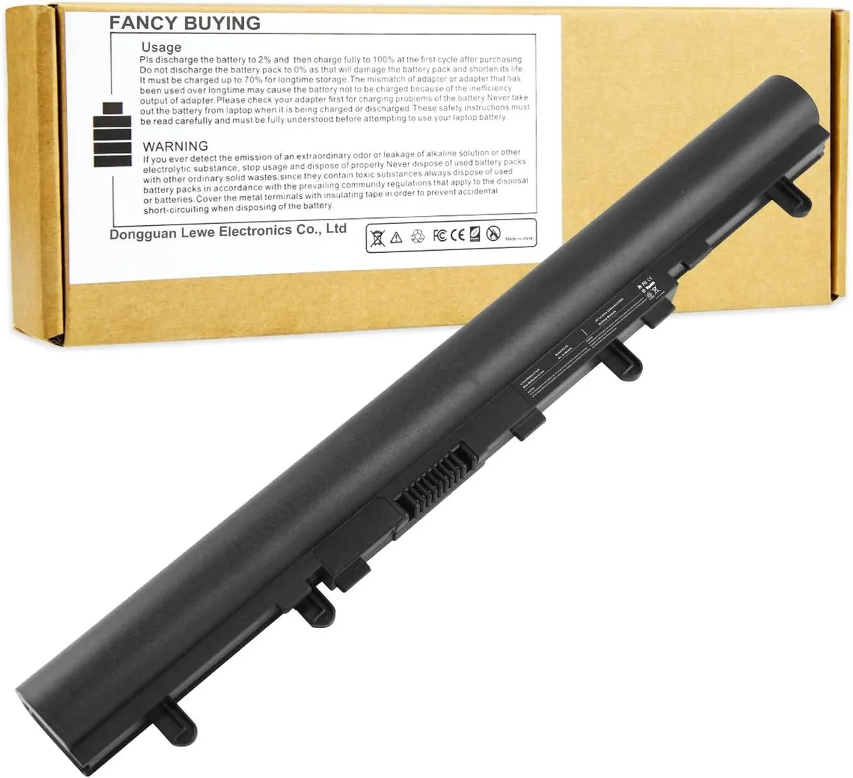 PISKEKAT PISKEKAT AL12A32 AL12A72 4-cell 2200mAh 14.8V laptop battery — product photo