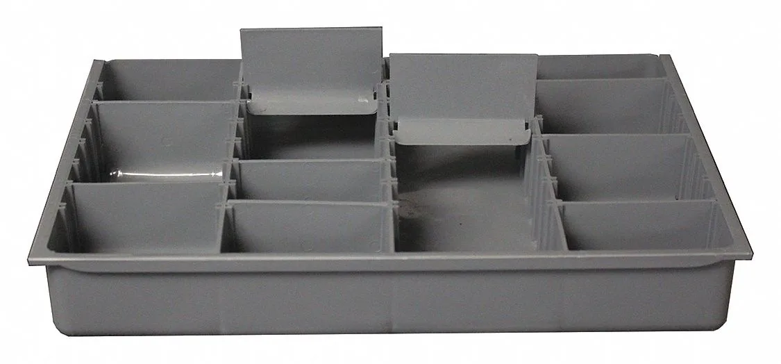 Durham Manufacturing Durham Manufacturing Compartment Drawer Insert Gray 229-95-ADS-IND — product photo