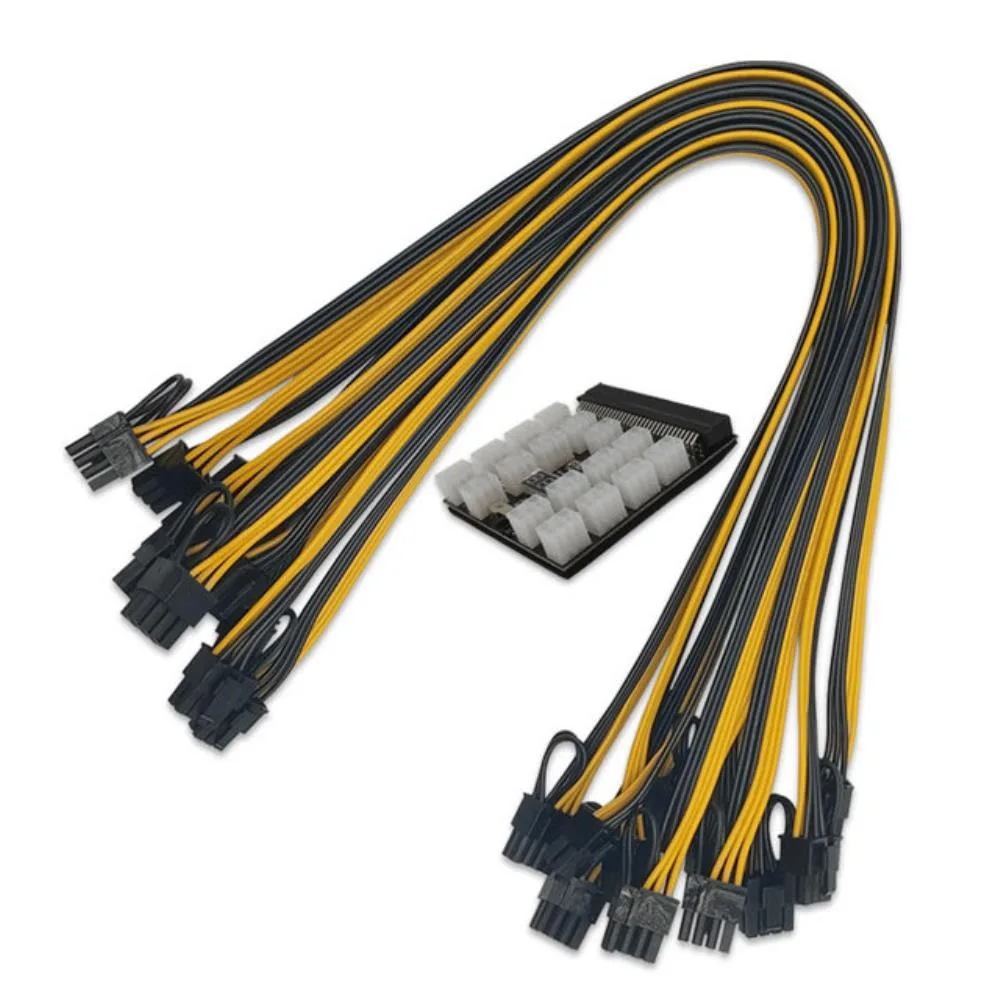 Ruth's sister Ruth's sister 17 Ports PCIe 6Pin to 8Pin Power Breakout Board — product photo