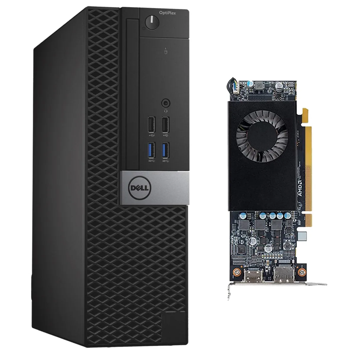 DELL DELL OptiPlex SFF i7-6700 3.40GHz 32GB DDR4 1TB SSD Radeon RX 550 4GB — product photo