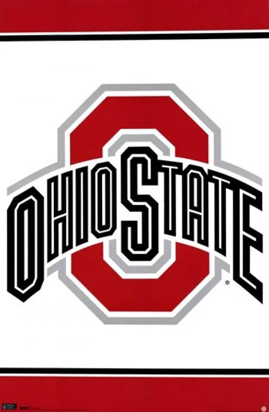 Ohio State University poster print 24 x 36 inches on heavy stock paper