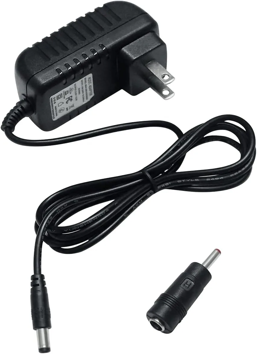 Kenuco Kenuco 12V 2A Power Adapter 5.5mm x 2.5mm 3.5mm x 1.35mm 4ft — product photo