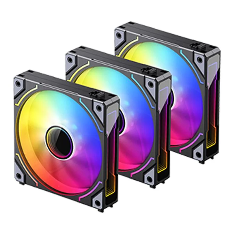 Corn Electronics Corn Electronics ZH-120 ARGB 3-in-1 case fan 120mm 500-1500 RPM black — product photo