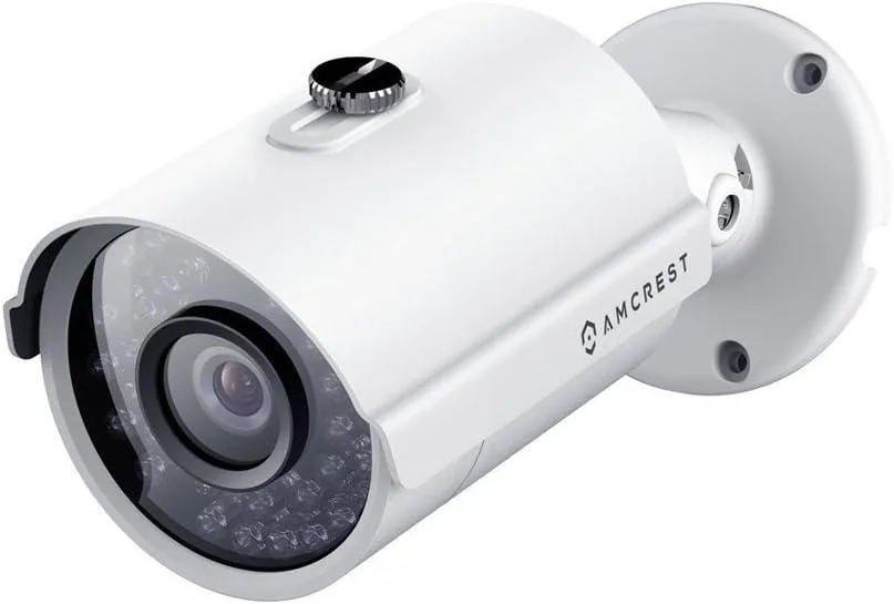 Amcrest Amcrest 1080P Bullet Outdoor Analog Camera White 3.6mm 90° 98ft Night Vision 20 IR LED IP67 — product photo