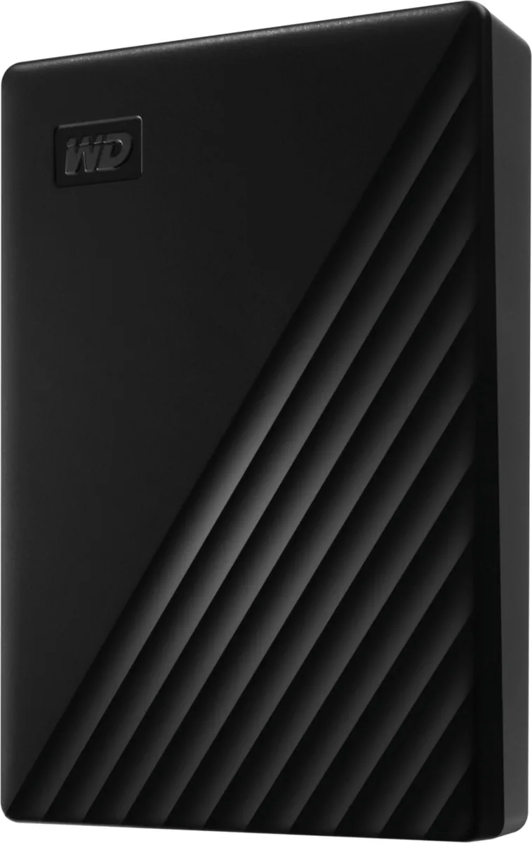 Western Digital Western Digital My Passport 5TB portable external hard drive, Black — product photo