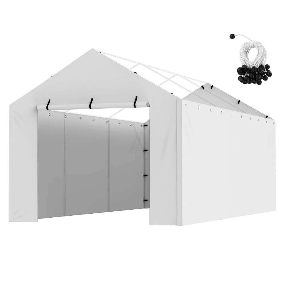 VEVOR VEVOR SXYQCPBBCP10X20 10 x 20 ft outdoor storage building replacement canopy cover — product photo