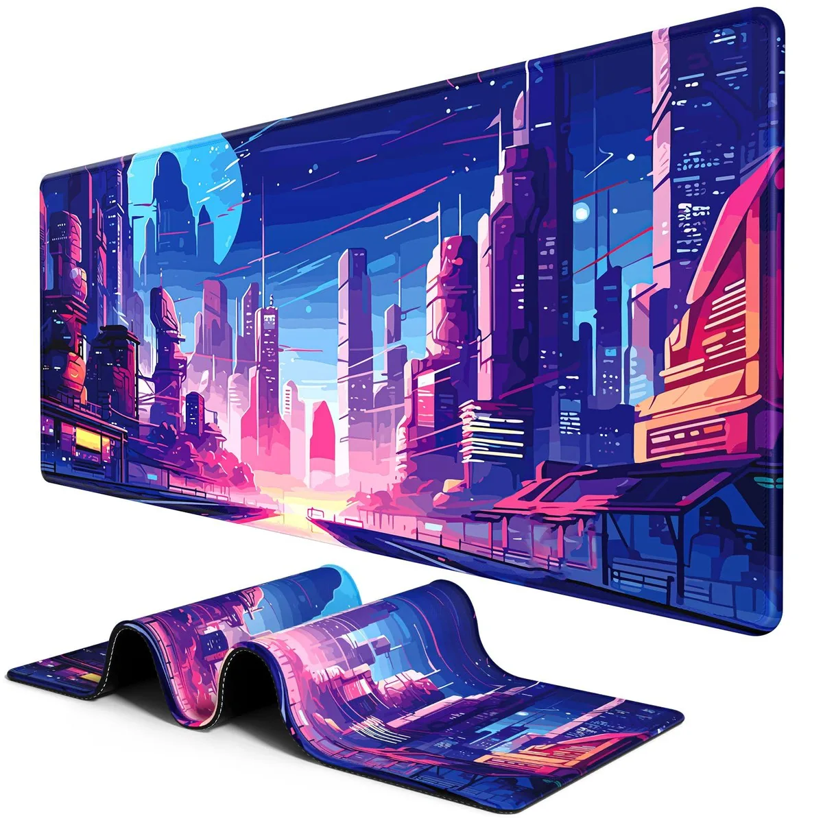  BOSOBO BO80x30-Anime Tokyo Cyberpunk mouse pad 80x30cm — product photo