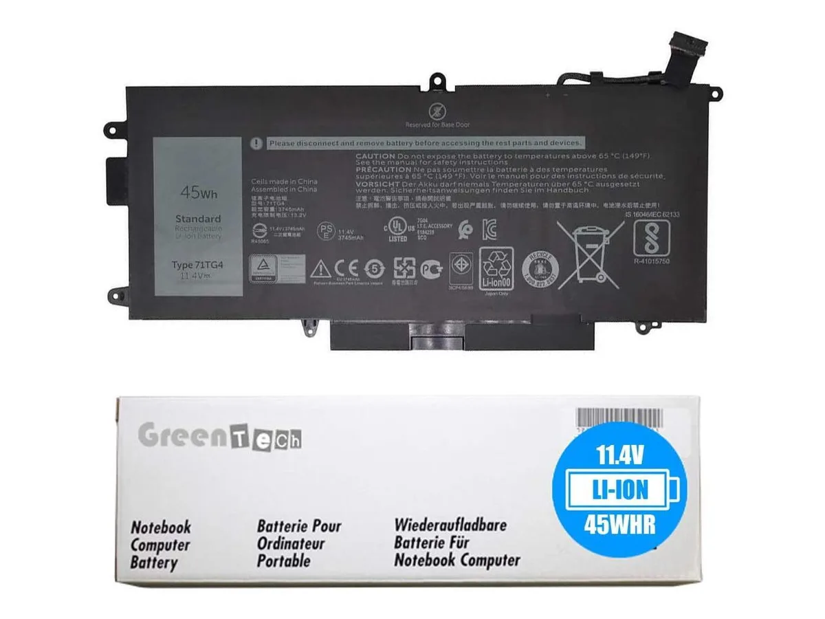 Tryhi Tryhi 71TG4 X49C1 11.4V 45Whr 3 Cell laptop battery — product photo