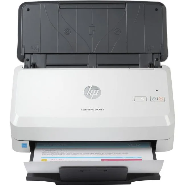 HP HP ScanJet Pro 2000 s2 flatbed scanner 600 dpi 6FW06ABGJ — product photo