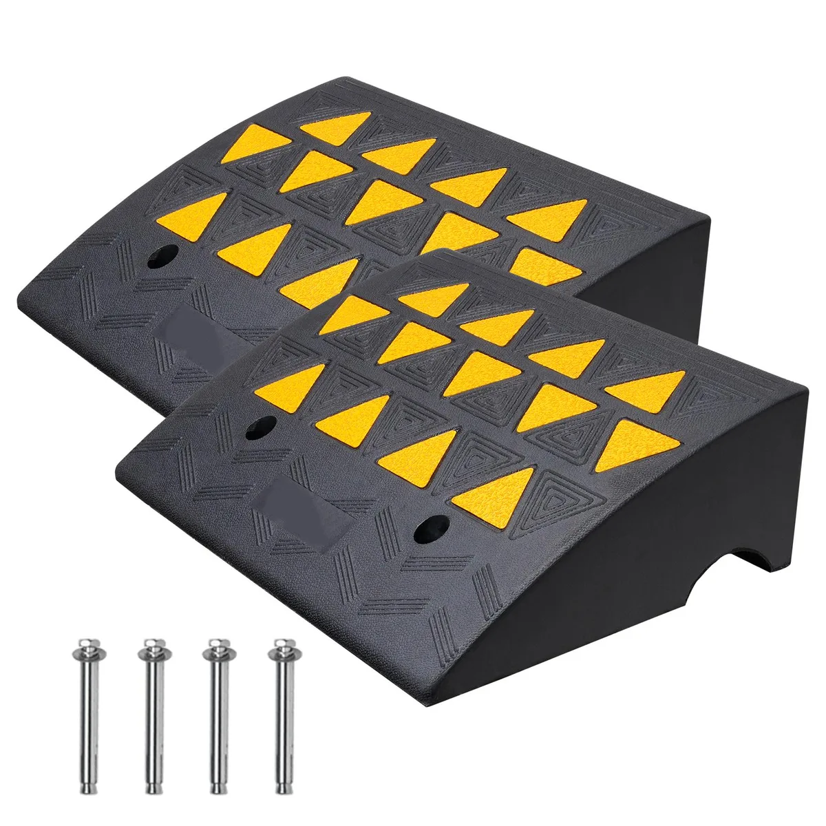 VEVOR VEVOR Rubber Curb Ramp 2 Pack 6" Rise 15t Capacity — product photo