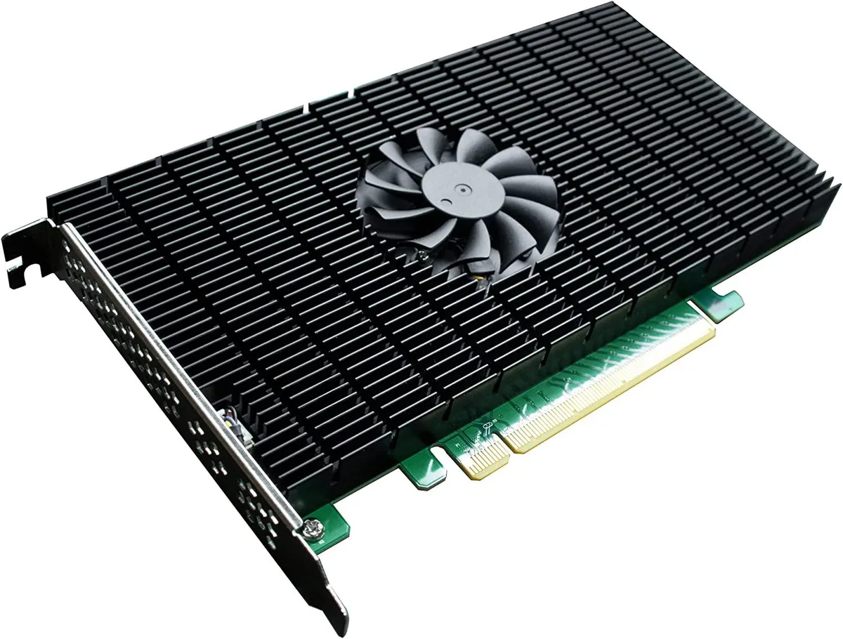 HighPoint Technologies, Inc. HighPoint Technologies, Inc. SSD7105 4-Port M.2 NVMe RAID Controller — product photo