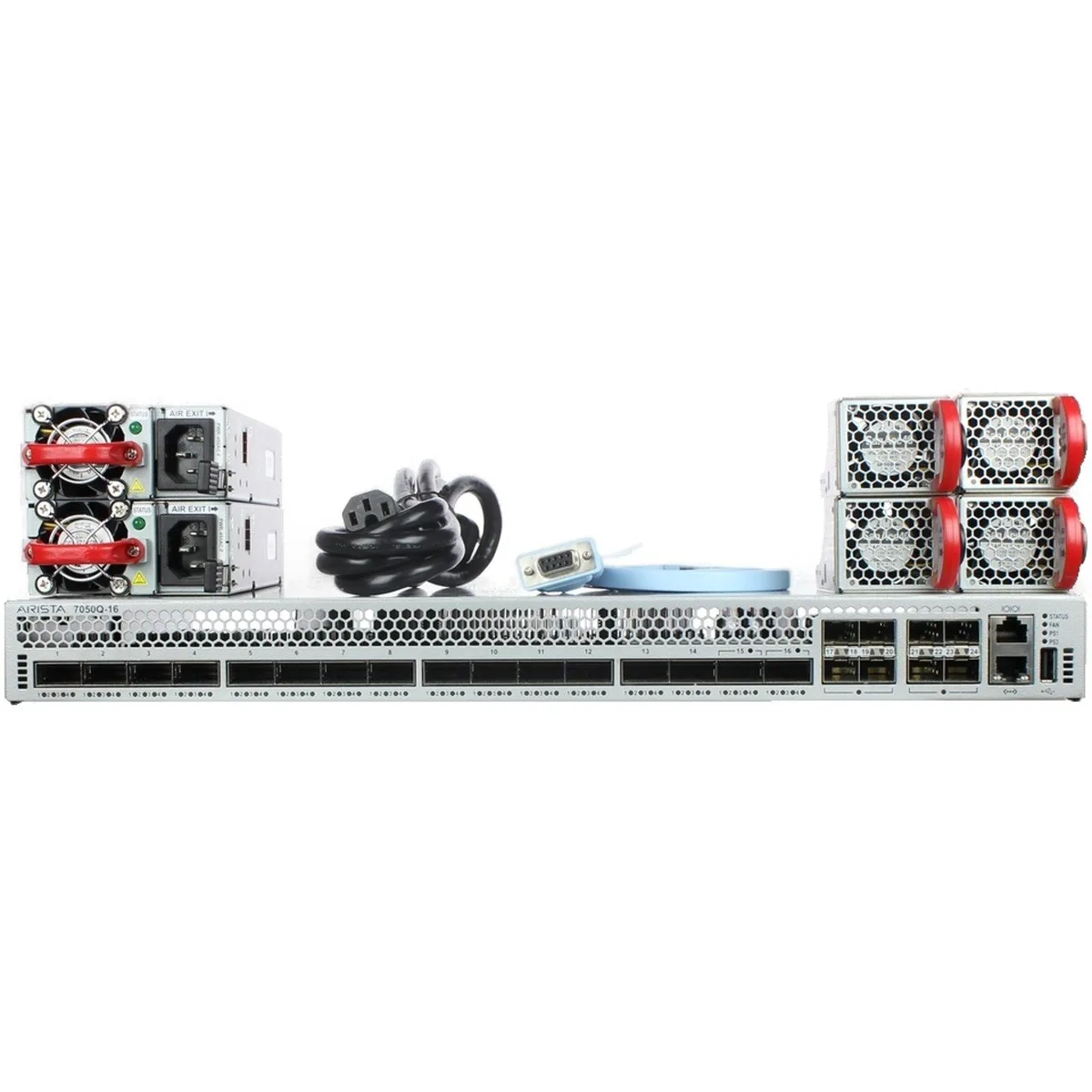 Arista Networks, Inc. Arista Networks DCS-7050Q-16-F 16×40GbE QSFP+ 8×1GbE SFP network switch — product photo