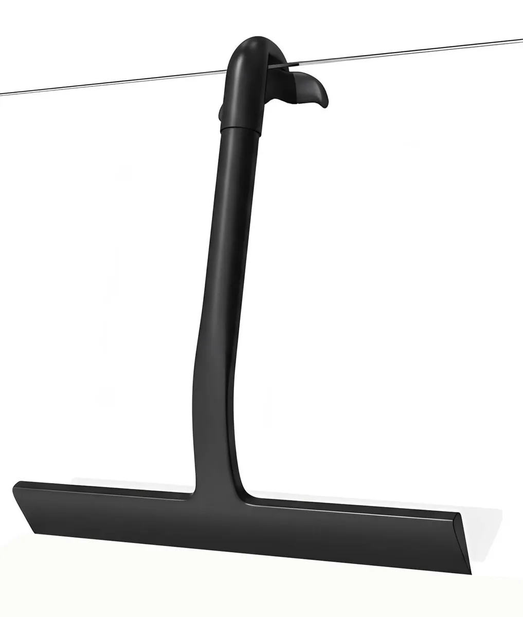  Flaskars Shower Squeegee 20" Black — product photo
