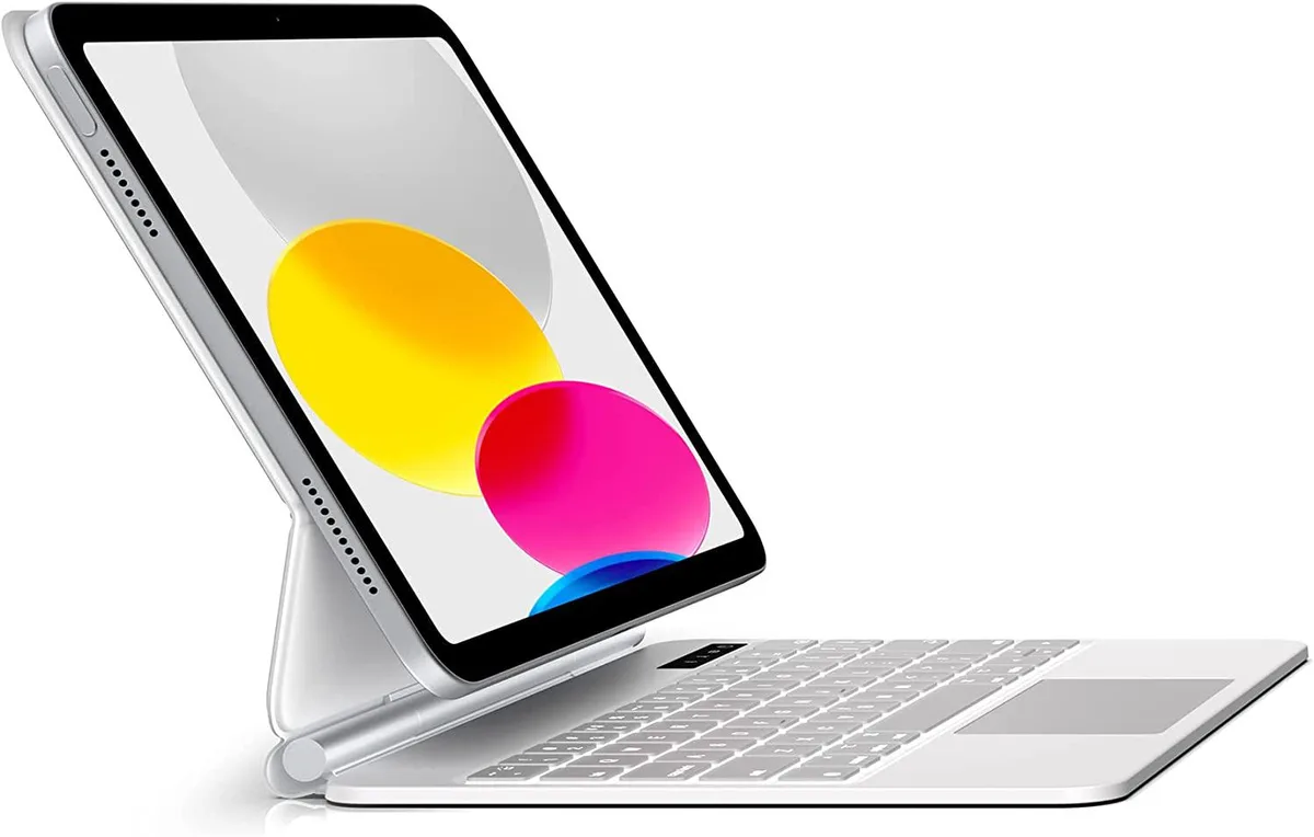 Werleo Werleo Magnetic Floating Keyboard Case iPad 10.9 2022 White — product photo