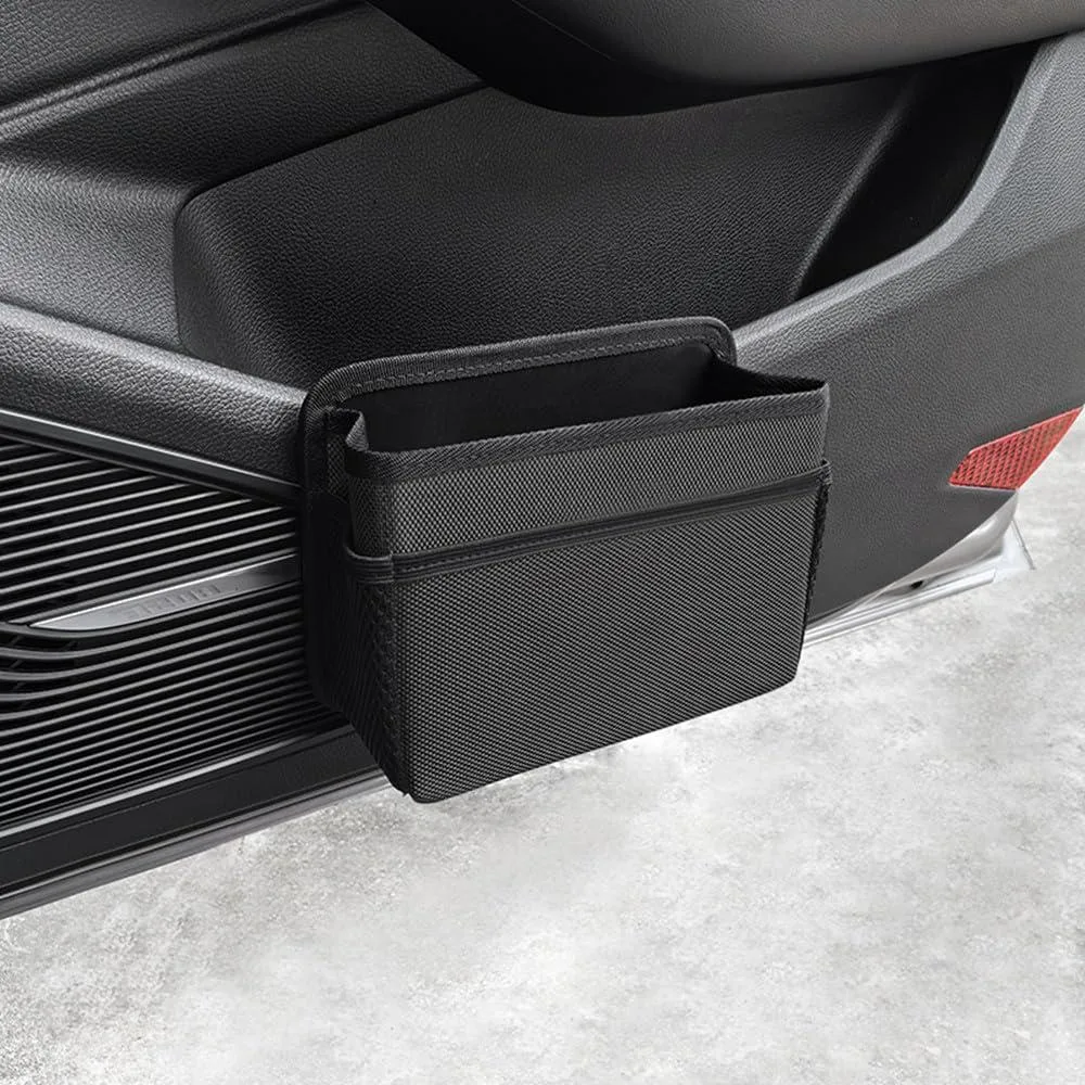  AOWIS 3237 Car Trash Can 12 Pack Black 7.8x2.9x5.5 in 2100 cm³ — product photo