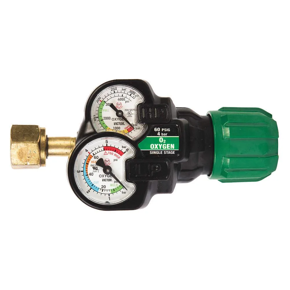 Victor Victor 0781-3627 Gas Regulator CGA-540 Inlet — product photo