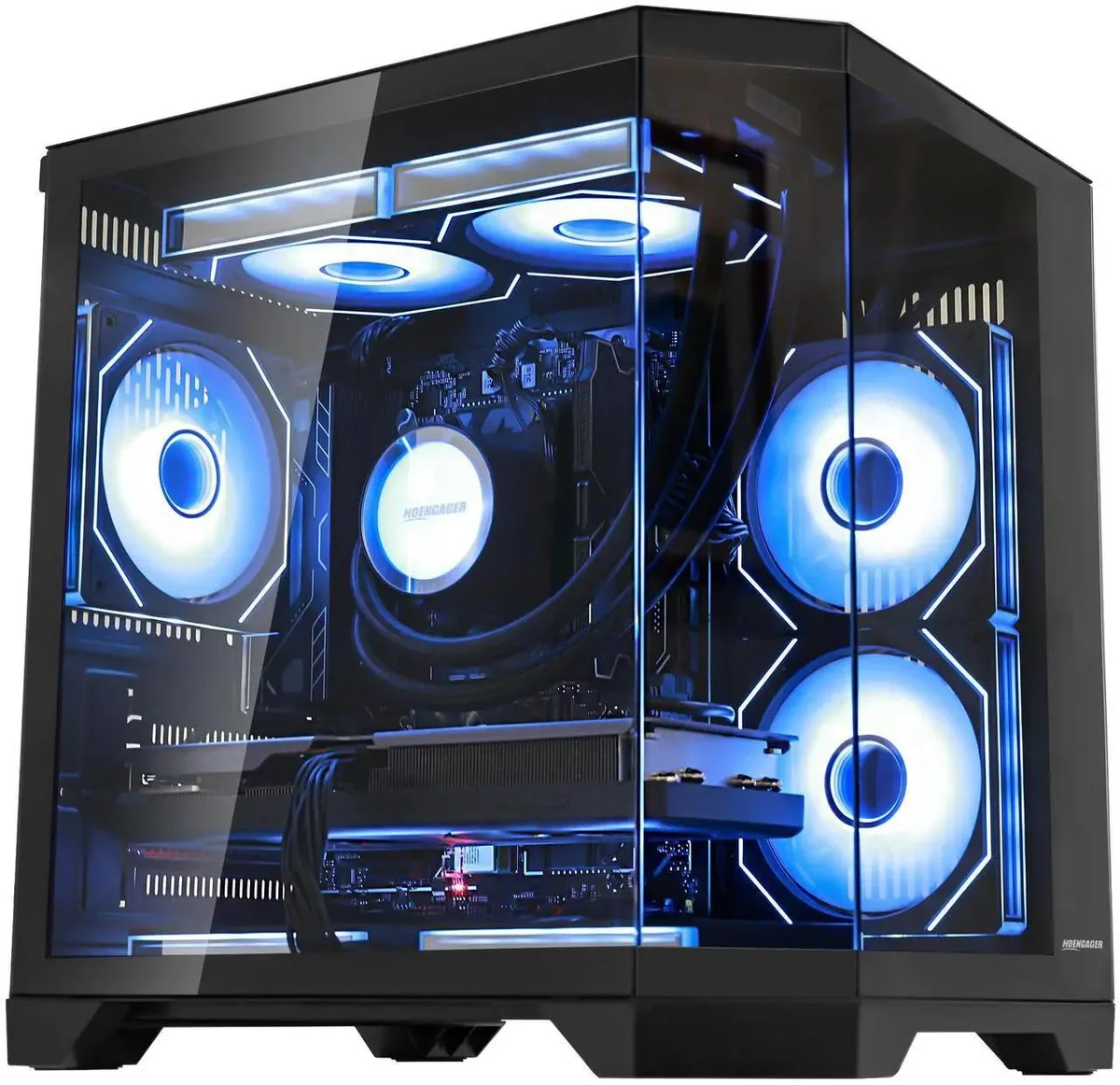 Hoengager Hoengager Ryzen 7 9700X RTX 5060 16GB DDR5 3TB gaming PC — product photo