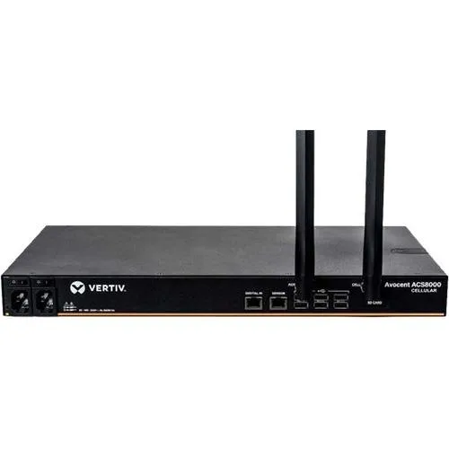 Vertiv Vertiv ACS8008NADAC400 8-port serial console server rack — product photo