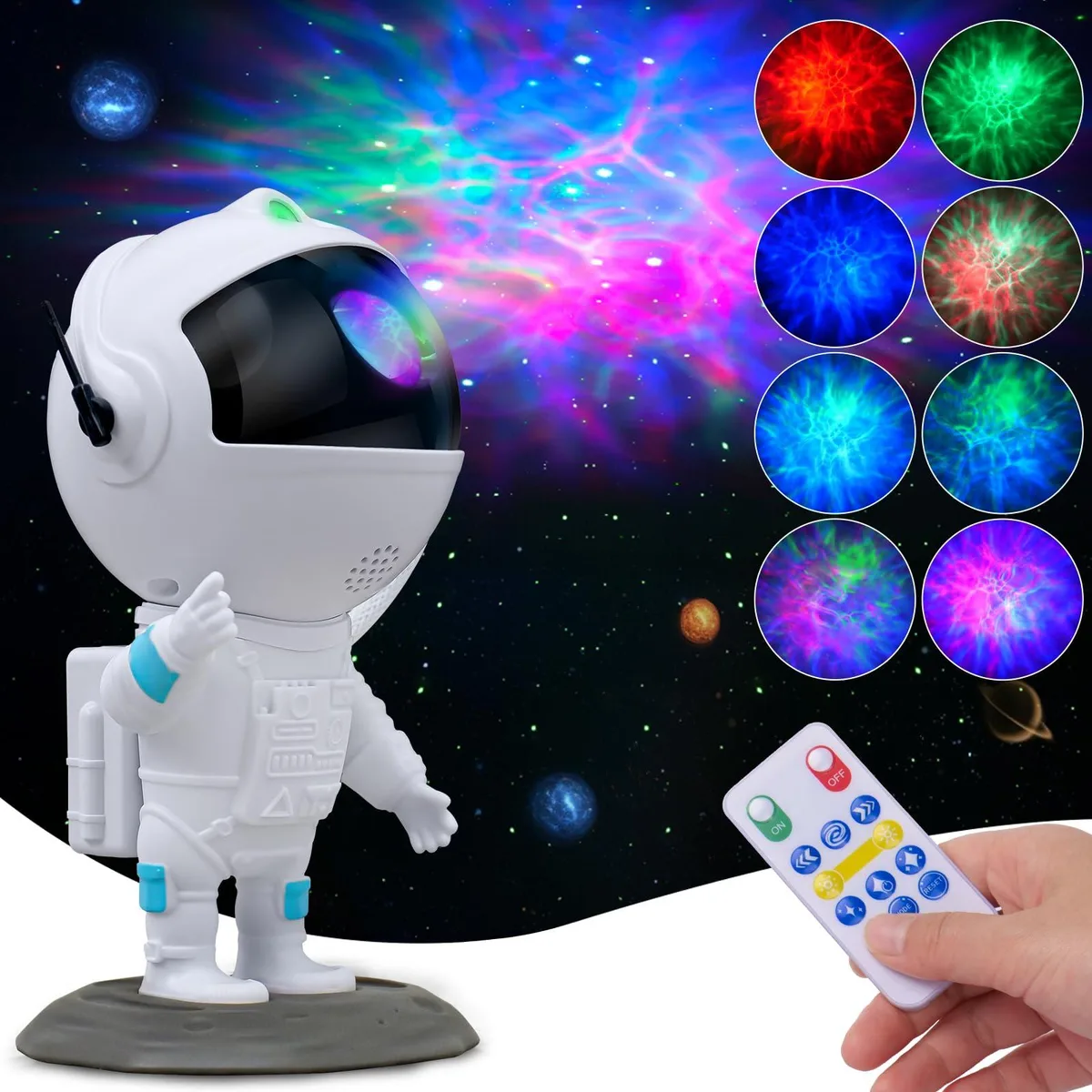  Astronaut Galaxy Projector 2024 17 Modes 360° Rotation — product photo