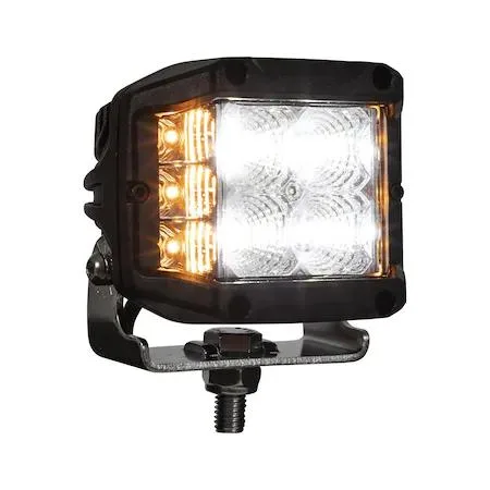 Buyers Products Company Buyers Products Company 1492232 4 Inch Wide LED Flood Light with Strobe Square Lens — product photo