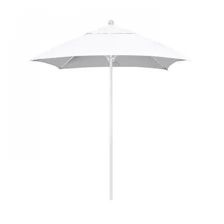 California Umbrella California Umbrella Patio Umbrella Square 103.13" H Sunbrella Natural patio furniture — product photo