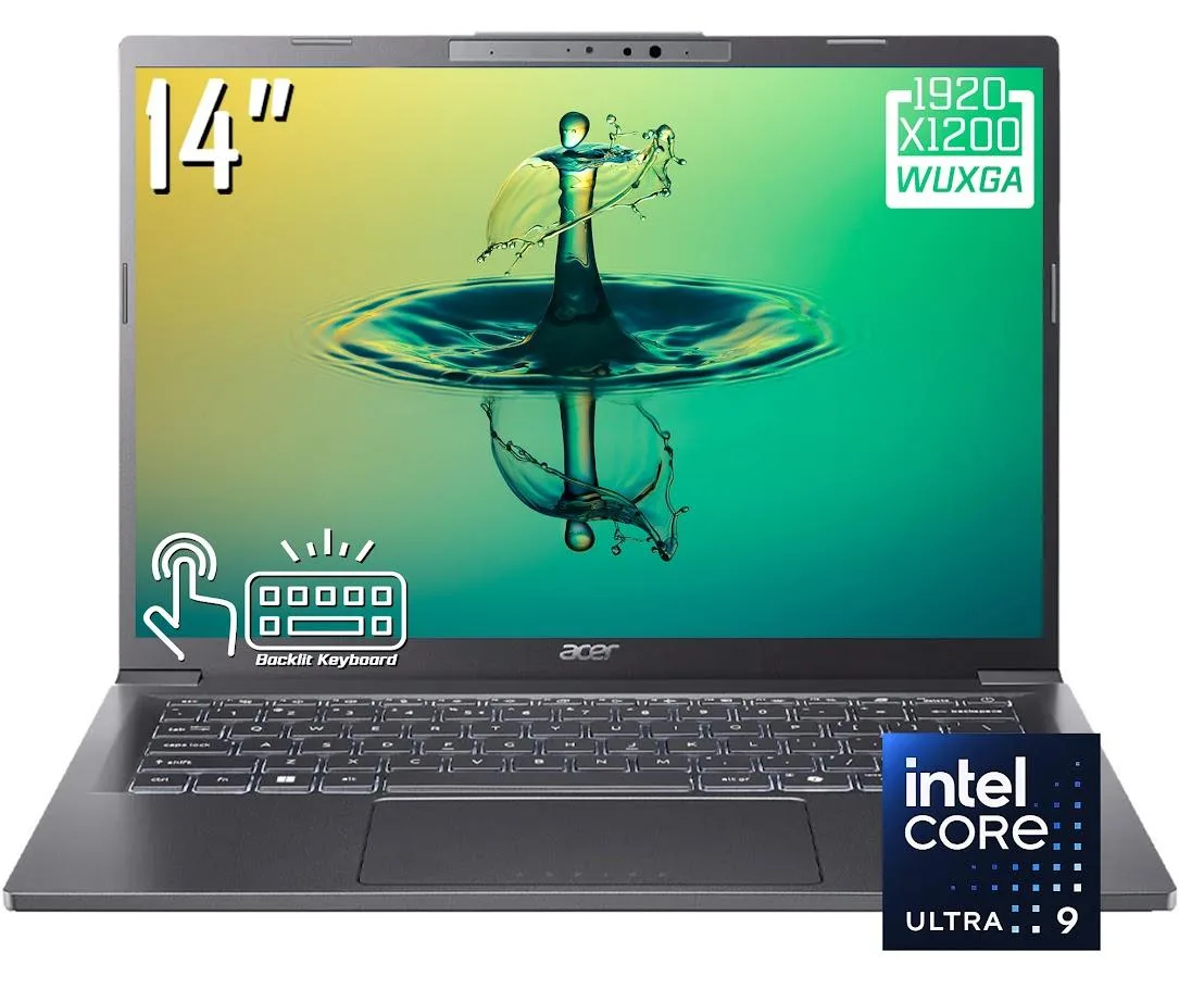 Acer America Acer Aspire 14 AI Business Laptop Core Ultra 9 288V 32GB 1TB — product photo