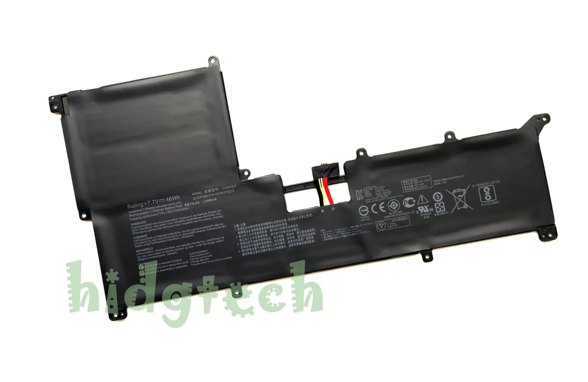 Beisite Beisite C23N1606 40Wh 7.7V laptop battery for Zenbook 3 UX390UA — product photo