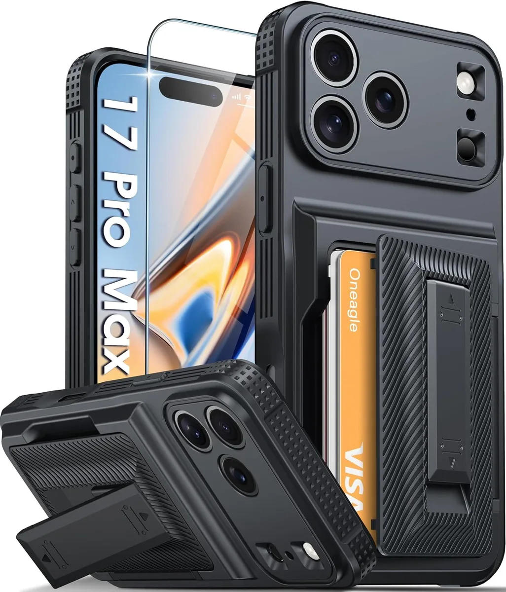 Transcend Transcend iPhone 17 Pro Max Case Wallet RFID Kickstand 6.9 15FT — product photo
