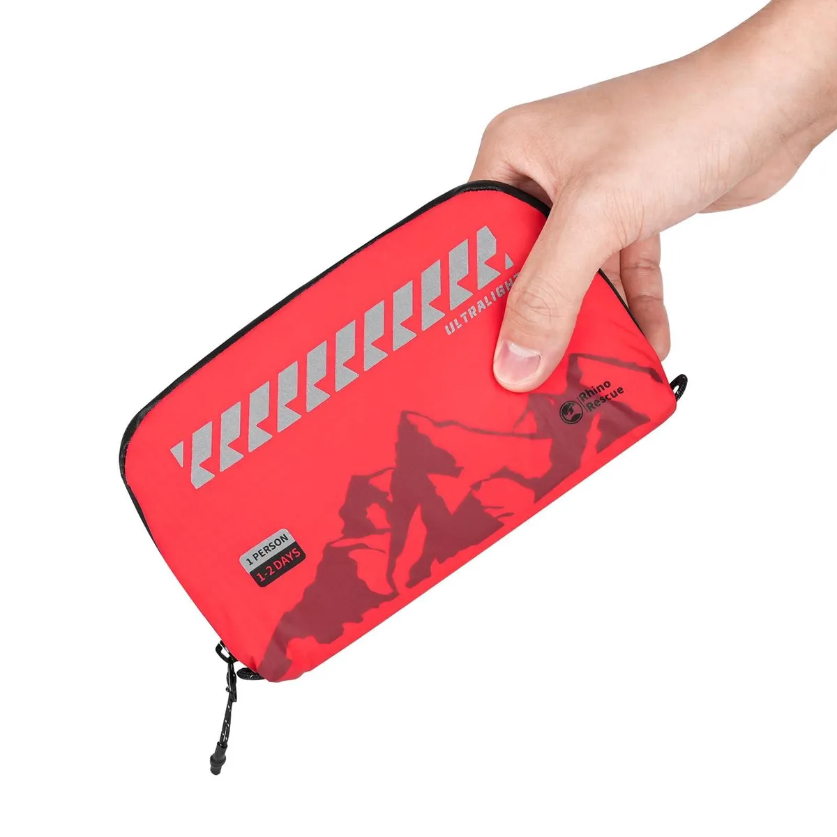  RHINO RESCUE Ultralight First Aid Kit Black 79 pcs 180×100×30mm — product photo