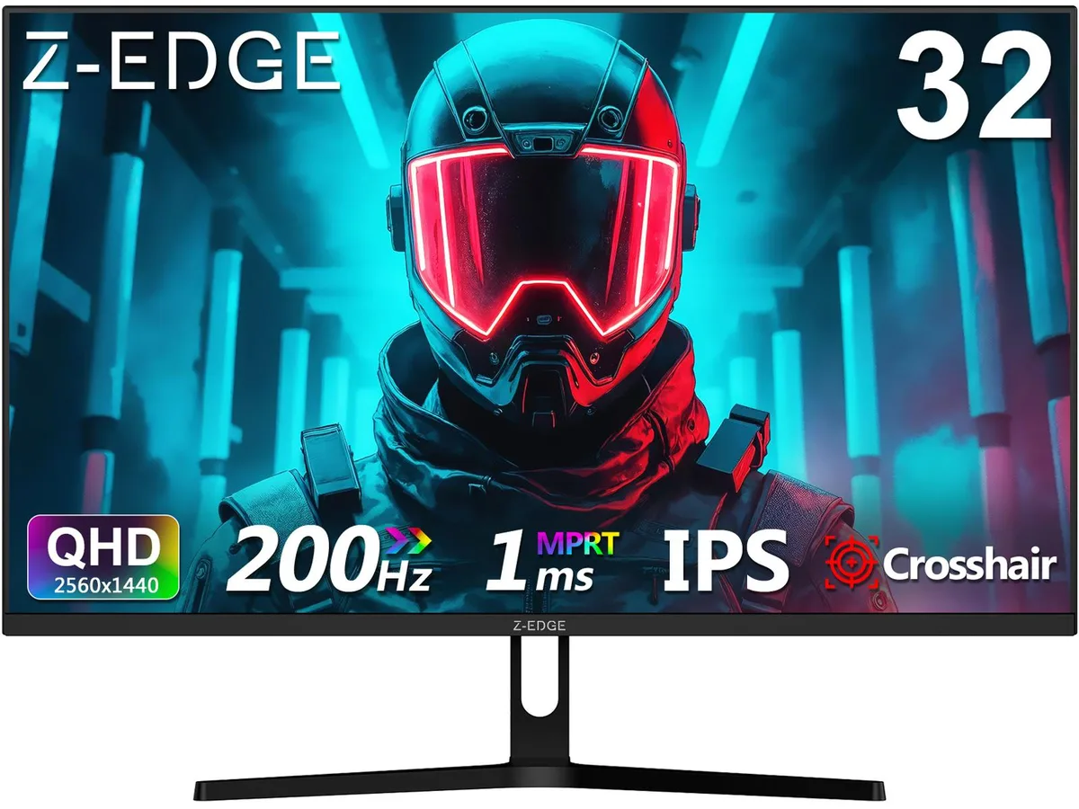 Z-EDGE Z-EDGE UG32 32" 2K 200Hz IPS gaming monitor — product photo