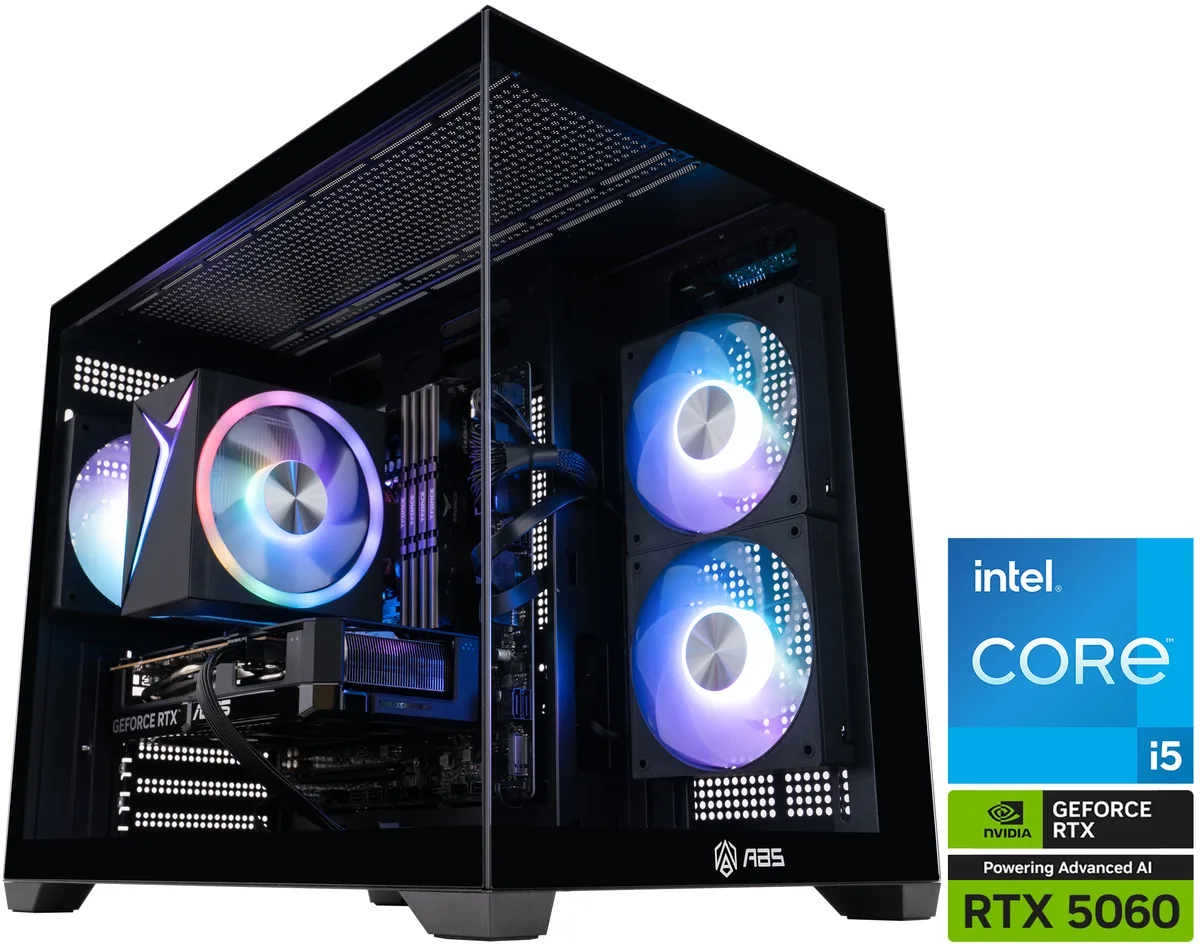 ABS ABS FIIA14400F50603 Gaming PC i5-14400F RTX 5060 32GB 1TB — product photo