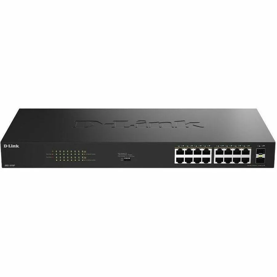 D-Link D-Link DGS-1018P 18-port Gigabit PoE network switch — product photo