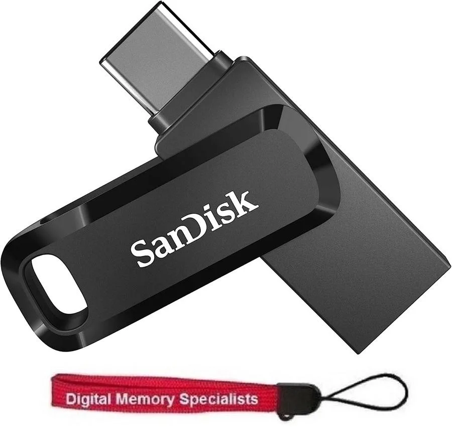 SanDisk SanDisk Ultra Dual Drive Go 2TB USB Type-C USB 3.2 Gen 1 Black SDDDC3-2T00-G46 — product photo