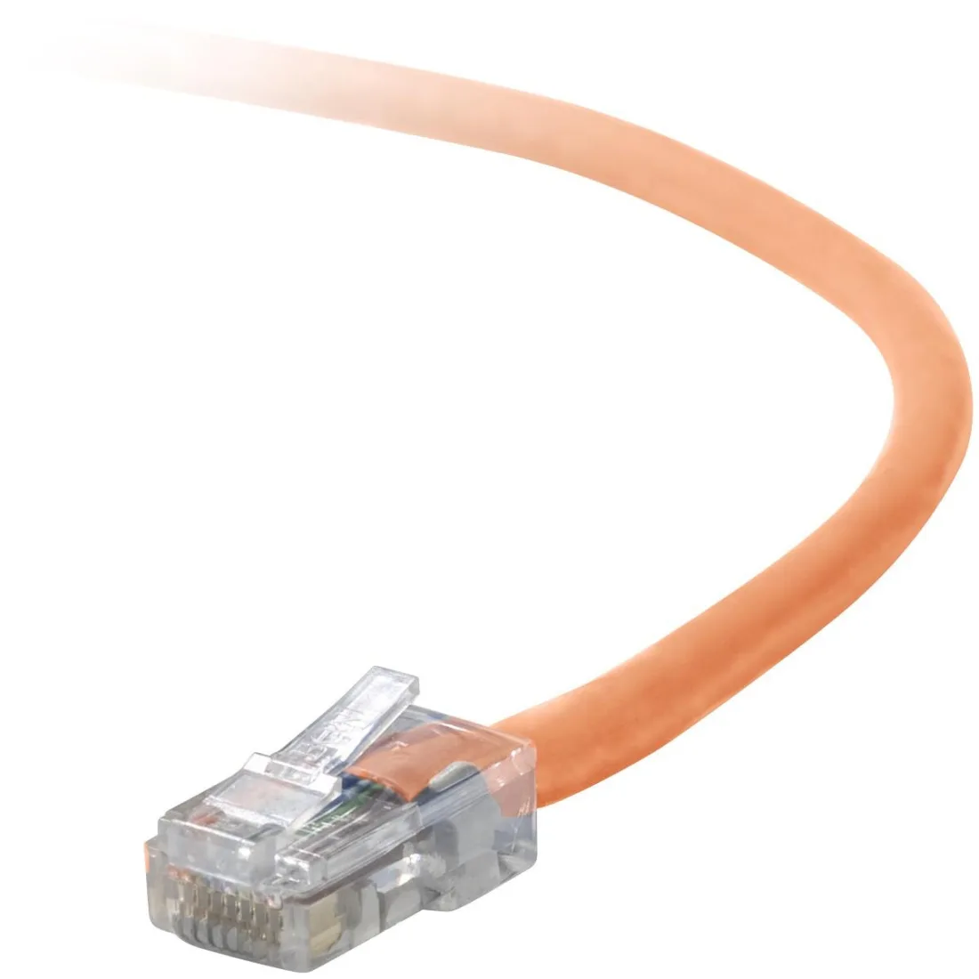 Belkin Belkin A3L791-10-ORG Cat 5e network ethernet cable 10 ft orange — product photo