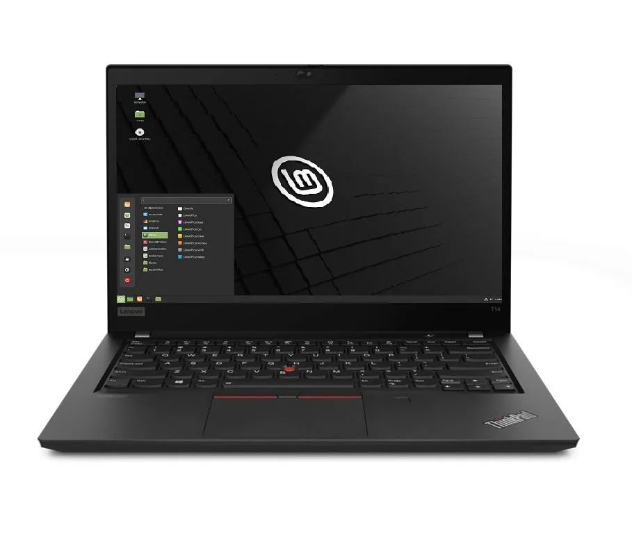 Lenovo Lenovo ThinkPad T14 Gen 2 laptop i5-1135G7 16GB 500GB SSD 14.0" FHD Linux Mint 20 — product photo