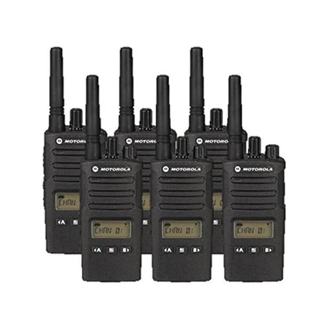 Motorola Motorola RMU2080D two-way radio walkie talkies 6-pack — product photo