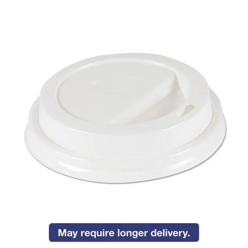 Boardwalk Boardwalk Hot Cup Lids White 10-20oz Plastic — product photo