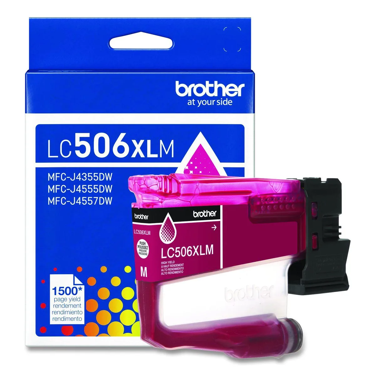 Brother Brother LC506XLMS High Yield Magenta Ink Cartridge — product photo