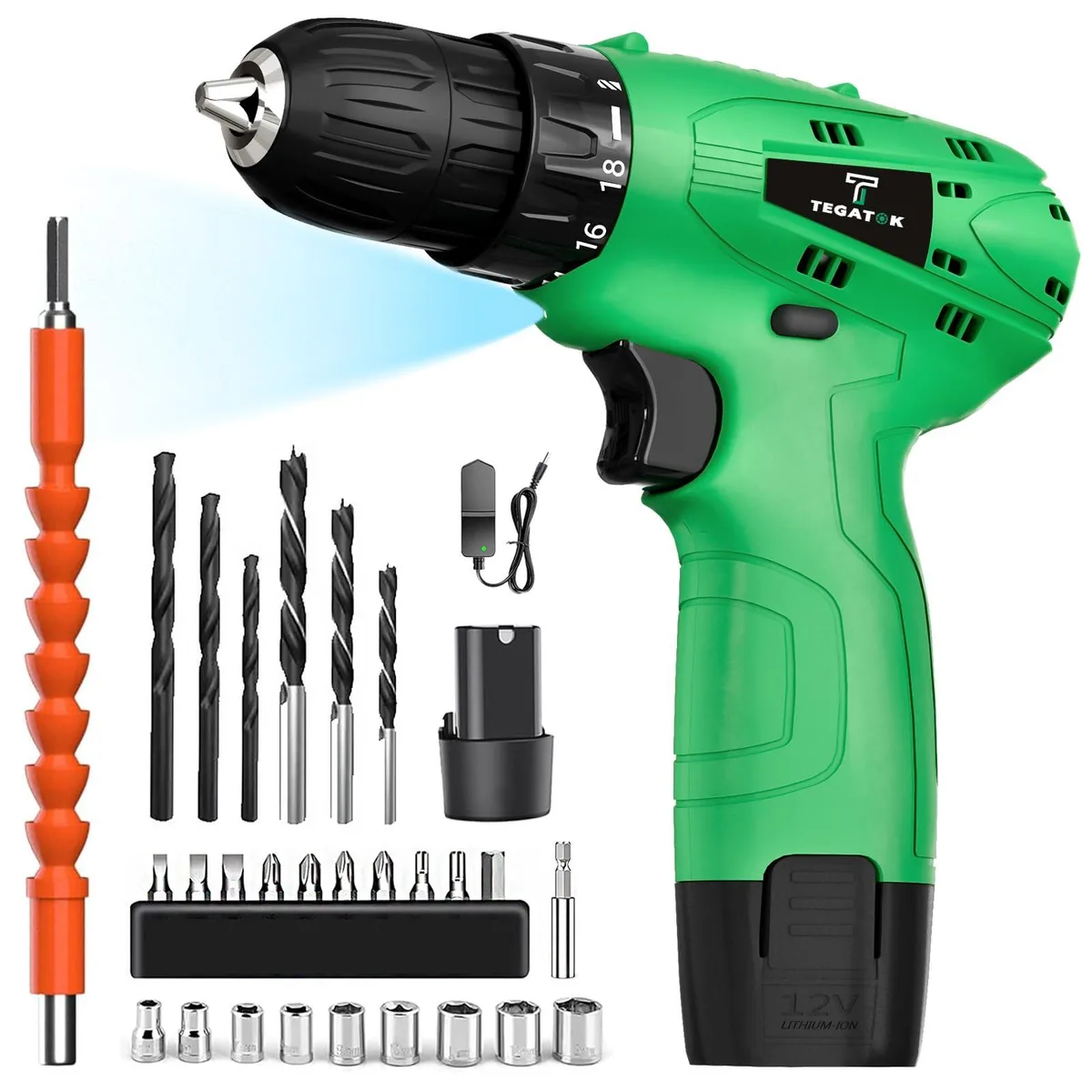Black & Decker 12V 2.0Ah lithium-ion battery silver finish
