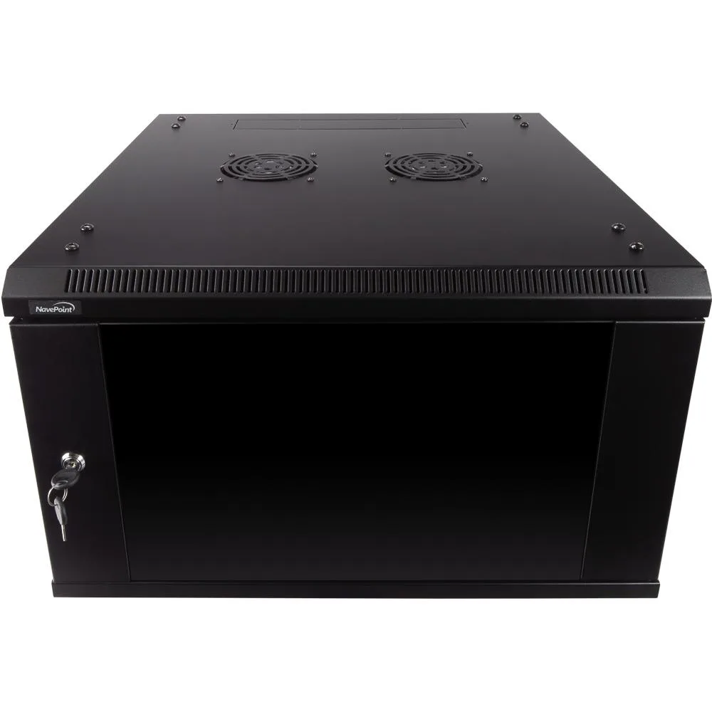 NavePoint NavePoint 6U Wallmount Cabinet 600mm Depth with Fans — product photo