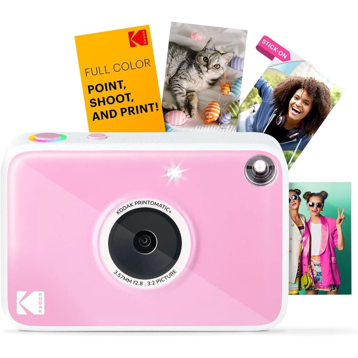 Kodak Kodak Printomatic+ Instant Print Digital Camera Pink 10MP — product photo