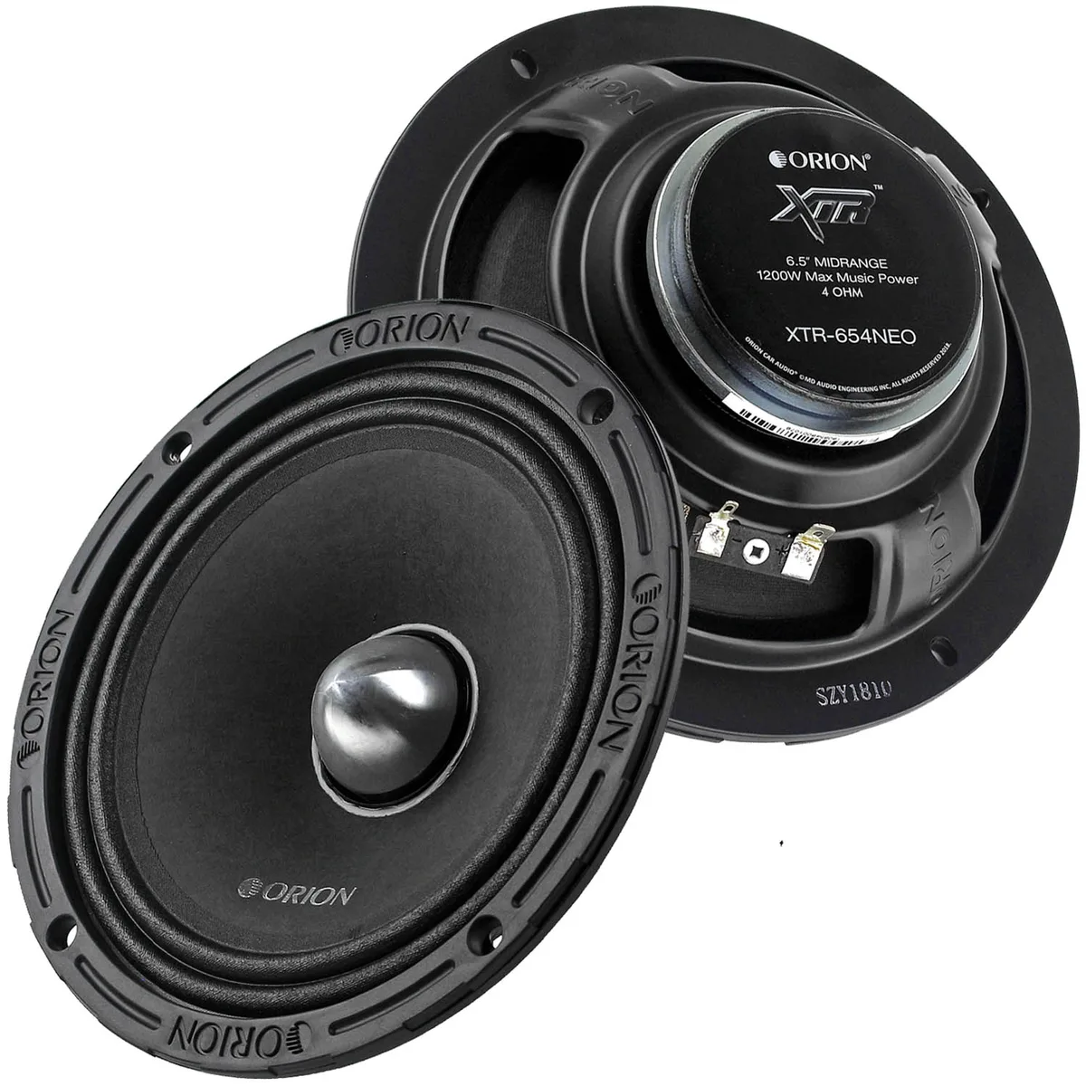 Orion Orion XTR-654NEO 6.5" car speaker pair 1200W max 300W RMS 4 ohm — product photo