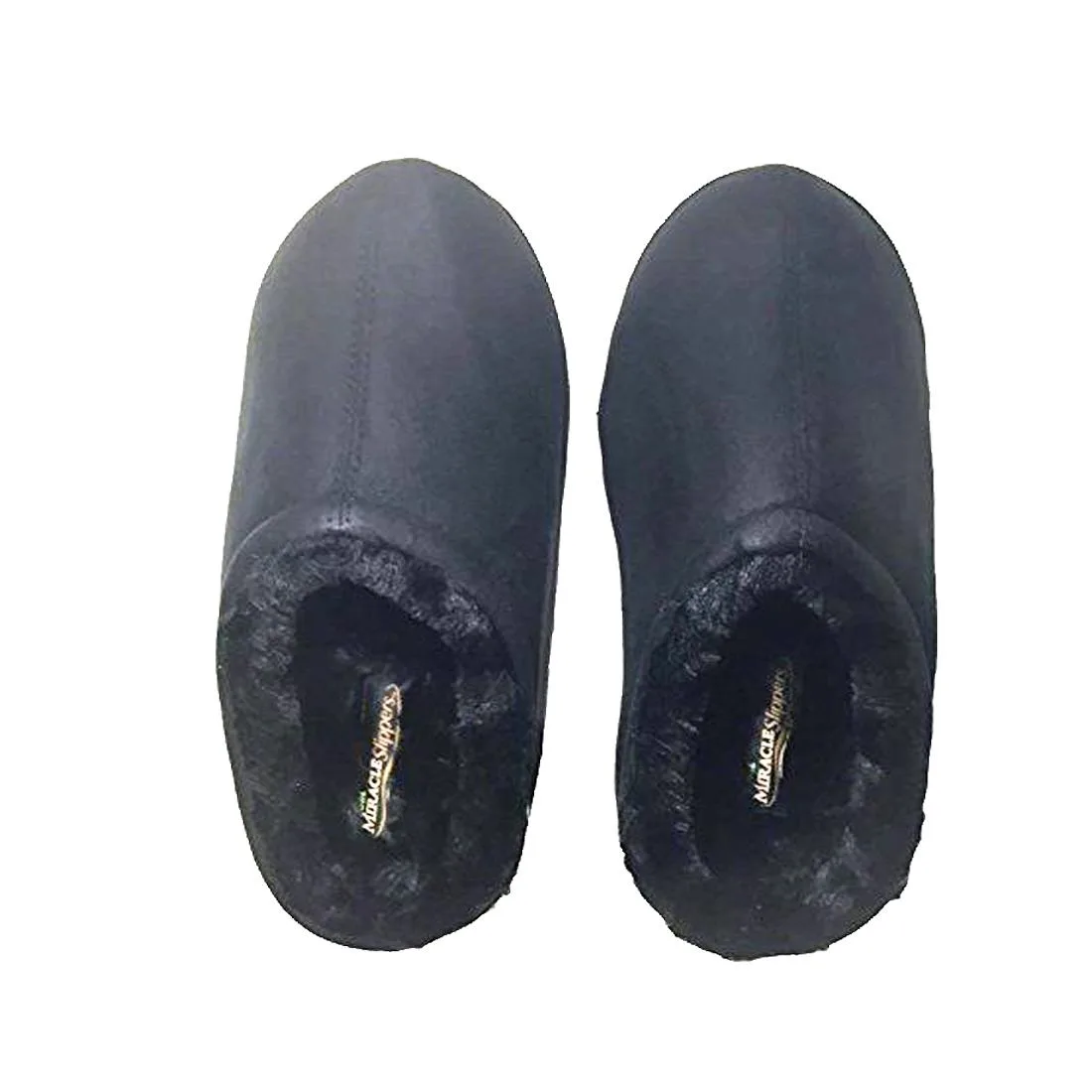 Ontel Ontel TruGel Miracle Slippers Deluxe Black Small — product photo
