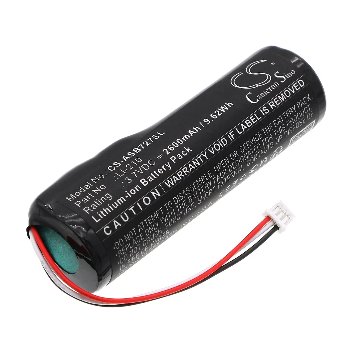  FYIOGXG Battery for Audio-Technica AT-SB727 LI-210 2600mAh 3.7V — product photo